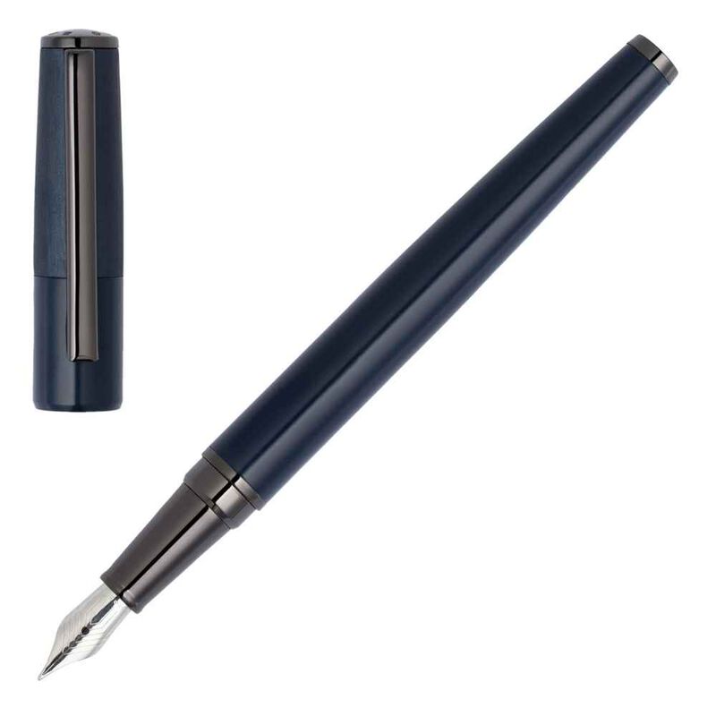 Hugo Boss Gear Minimal All Navy Fountain Pen image number 2