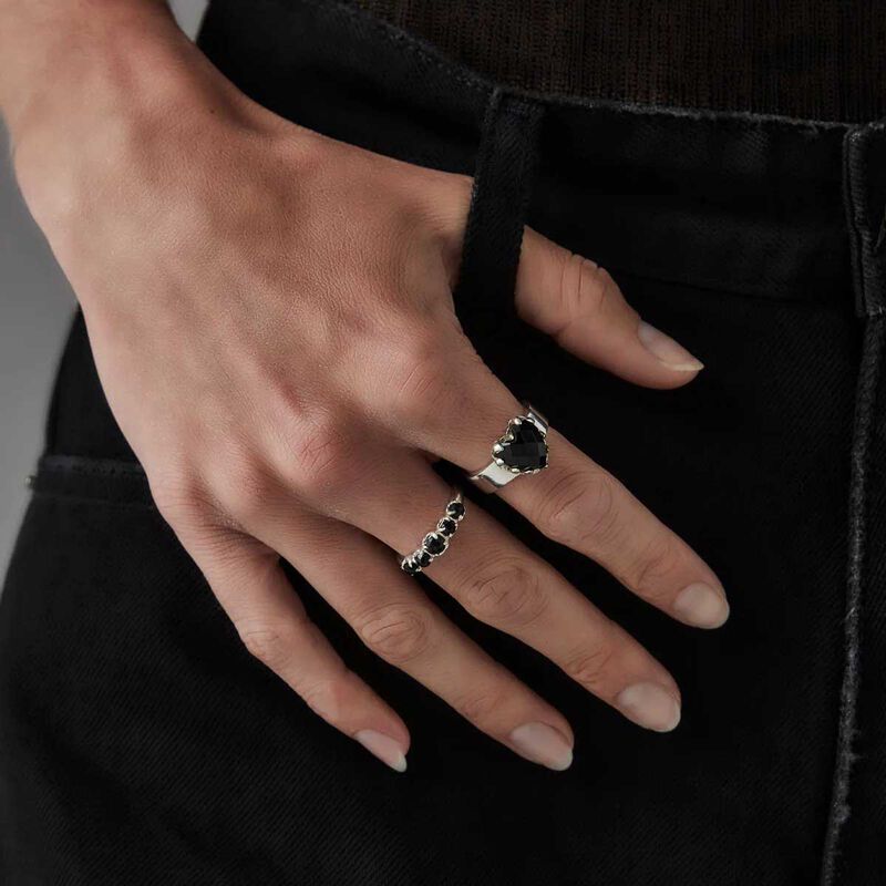 Stolen Girlfriends Club Love Claw Ring image number 1