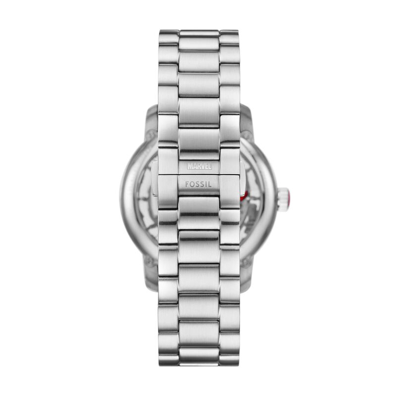 Marvel x Fossil Spider-Man Limited Edition Automatic Stainless Steel Watch image number 2