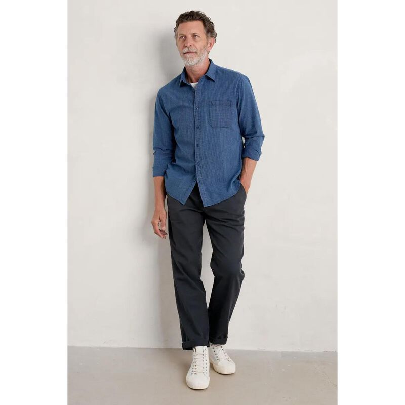 Seasalt Cornwall Men's Helmsman Trouser Inkwell image number 3