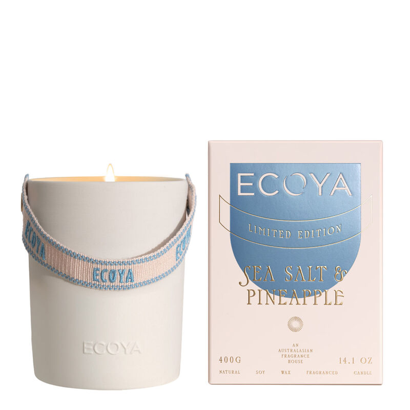 ECOYA Candle Sea Salt & Pineapple 400g image number 0