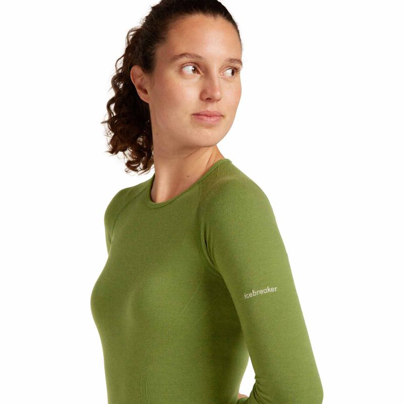 Icebreaker W Merino Blend 260 ZoneKnit Seamless LS Crewe image number 6