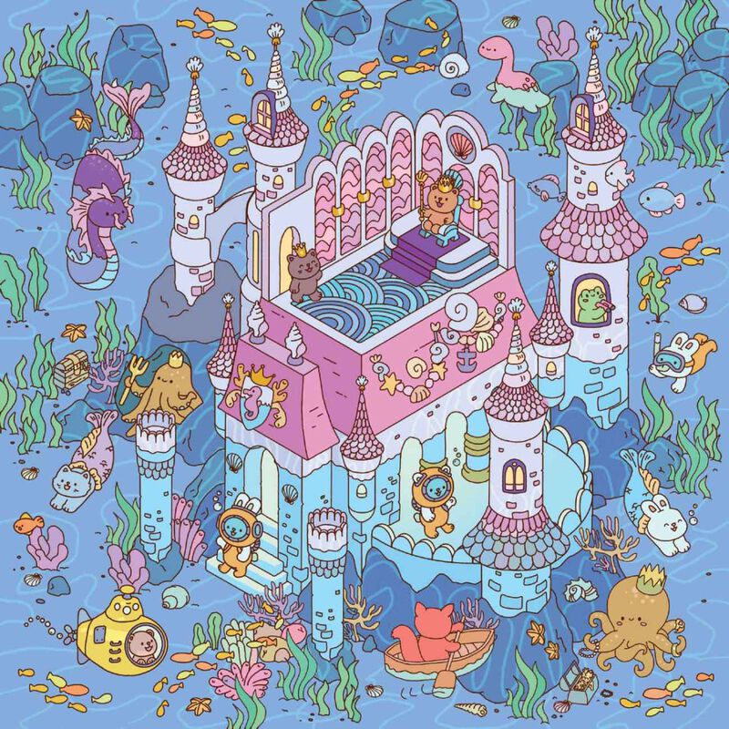 Hinkler Cosy Sticker Worlds Magical Whimsy image number 2