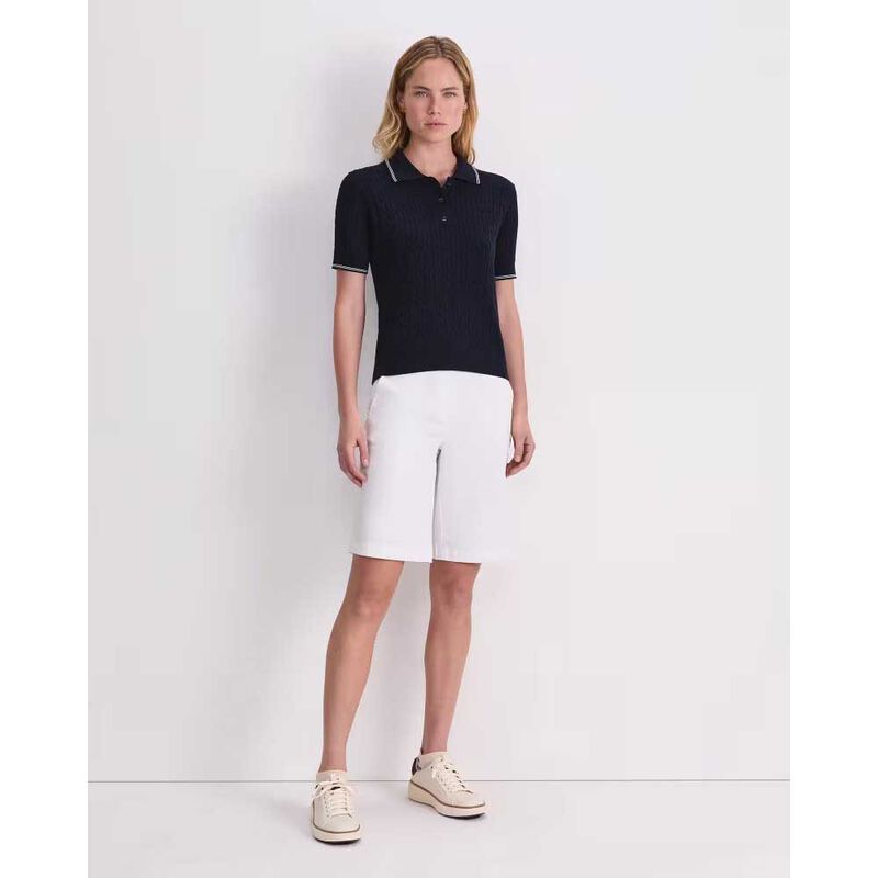Sportscraft Chiffon Cotton Cable Polo image number 3