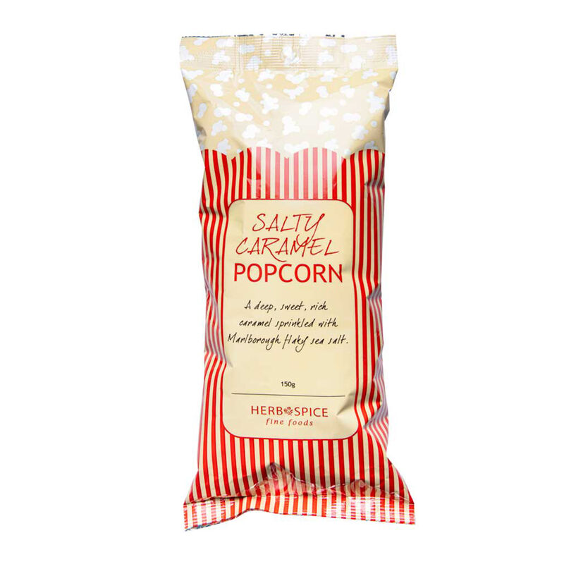 Herb & Spice Mill Salty Caramel Popcorn 150g image number 0