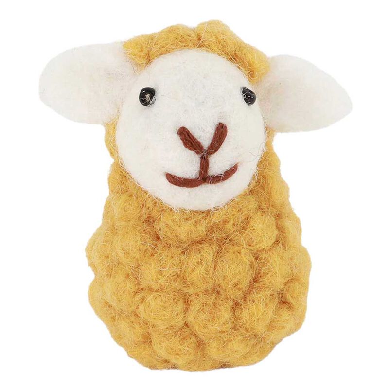 Gry & Sif Sitting Sheep - Ochre image number 0
