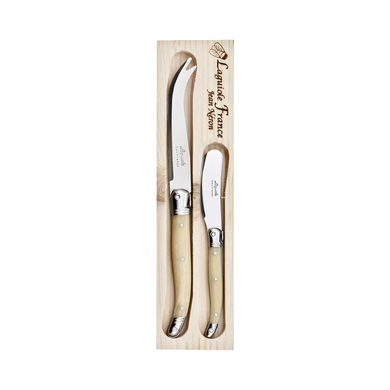 Laguiole Cheese Knife/Spreader 2pc Set image number 0