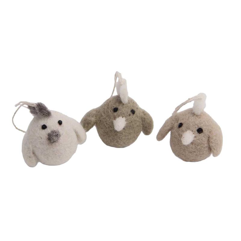 Gry & Sif Mini Roosters - Set of 3 image number 0