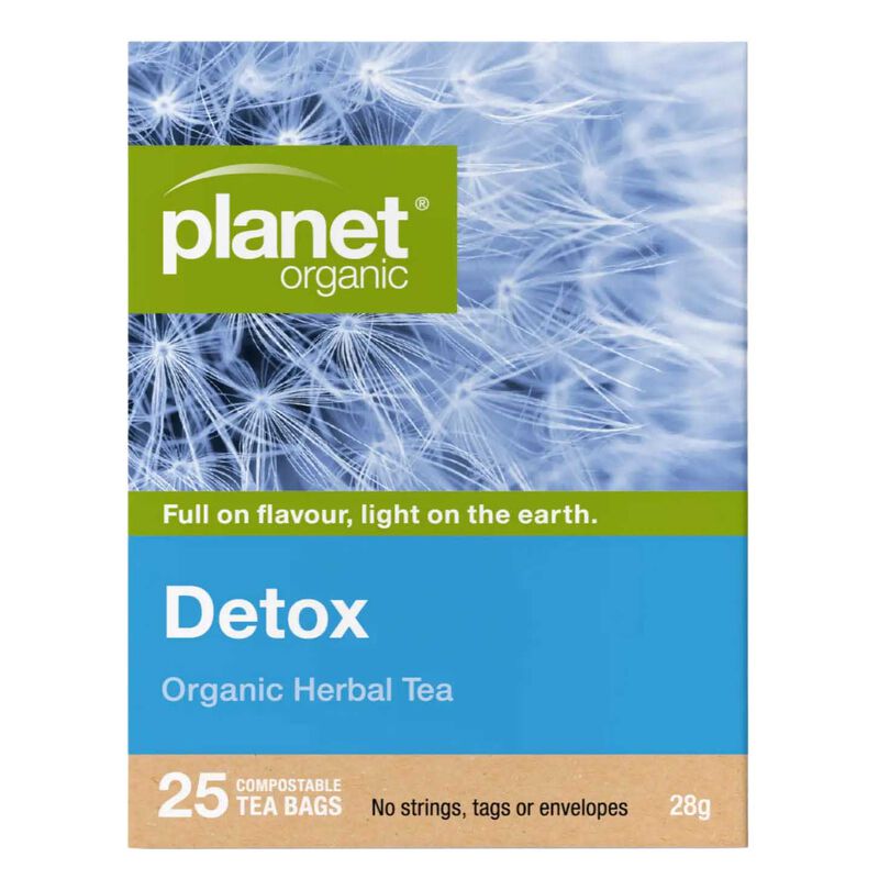 Planet Organic Detox 25 Teabags image number 0