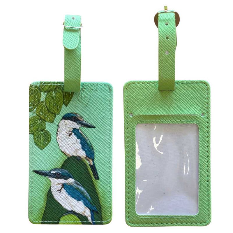 Kathryn Furniss Luggage Tag - Kingfisher image number 0