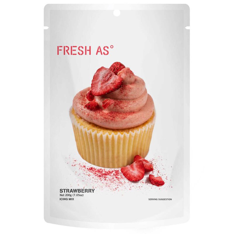 Fresh As Strawberry Icing Mix 200g image number 0