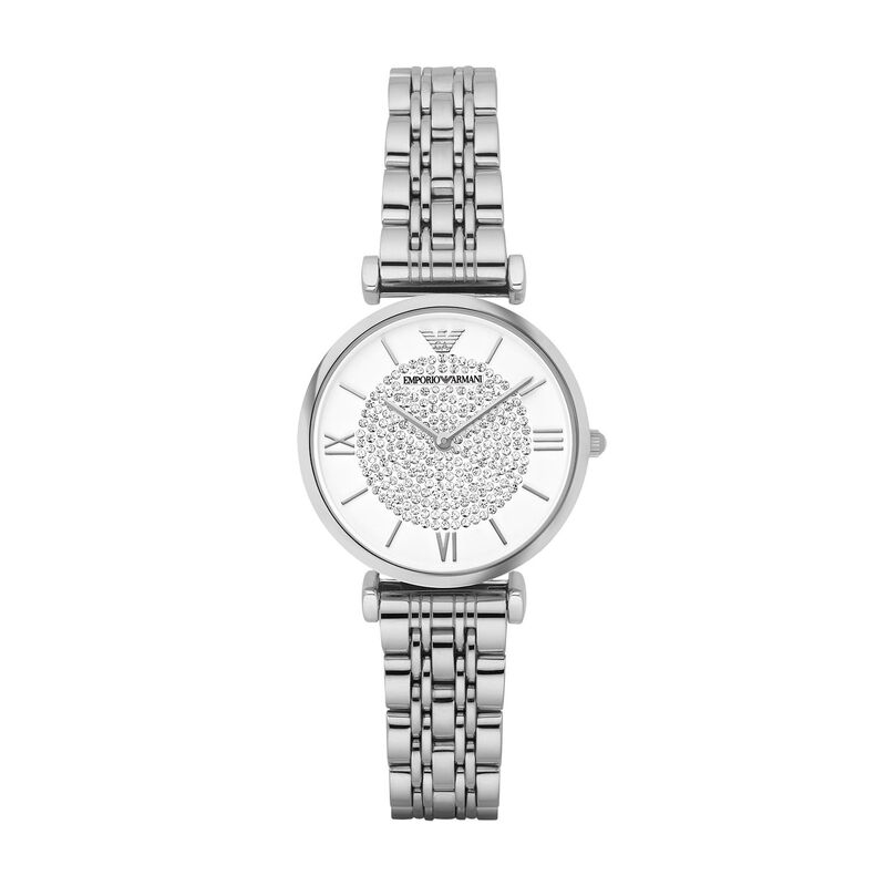 Emporio Armani Gianni T-Bar Silver AR1925 image number 0