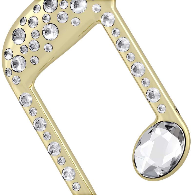 Swarovski Holiday Magic Double Music Note Ornament image number 1
