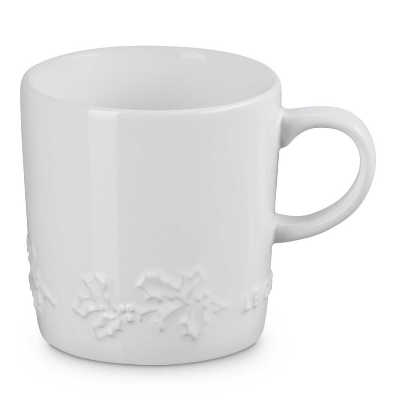 Le Creuset Mug 350ml Holly - White image number 0