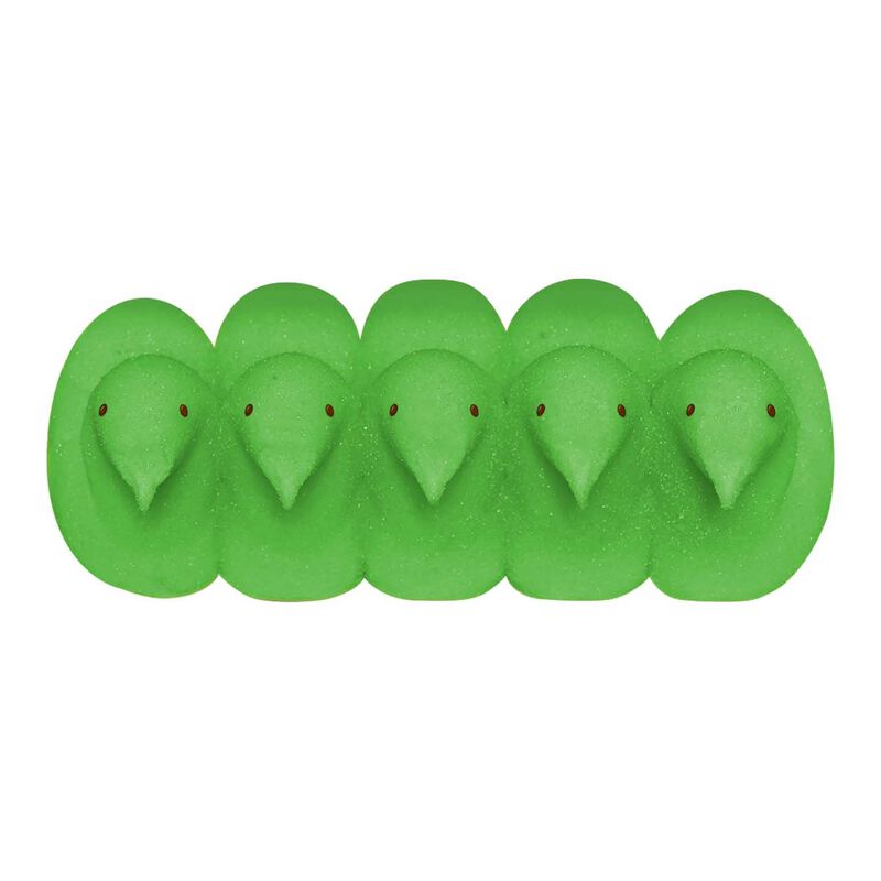 Peeps&reg; 5Pc Sour Watermelon Flavored Marshmallow Chicks image number 1