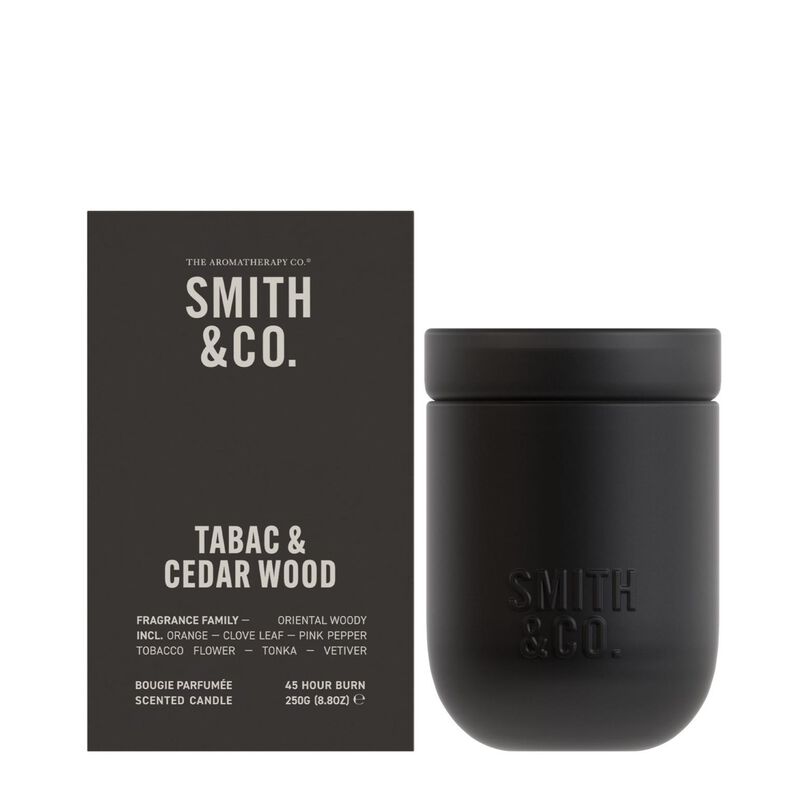 Smith & Co. Candle 250g - Tabac & Cedarwood image number 0