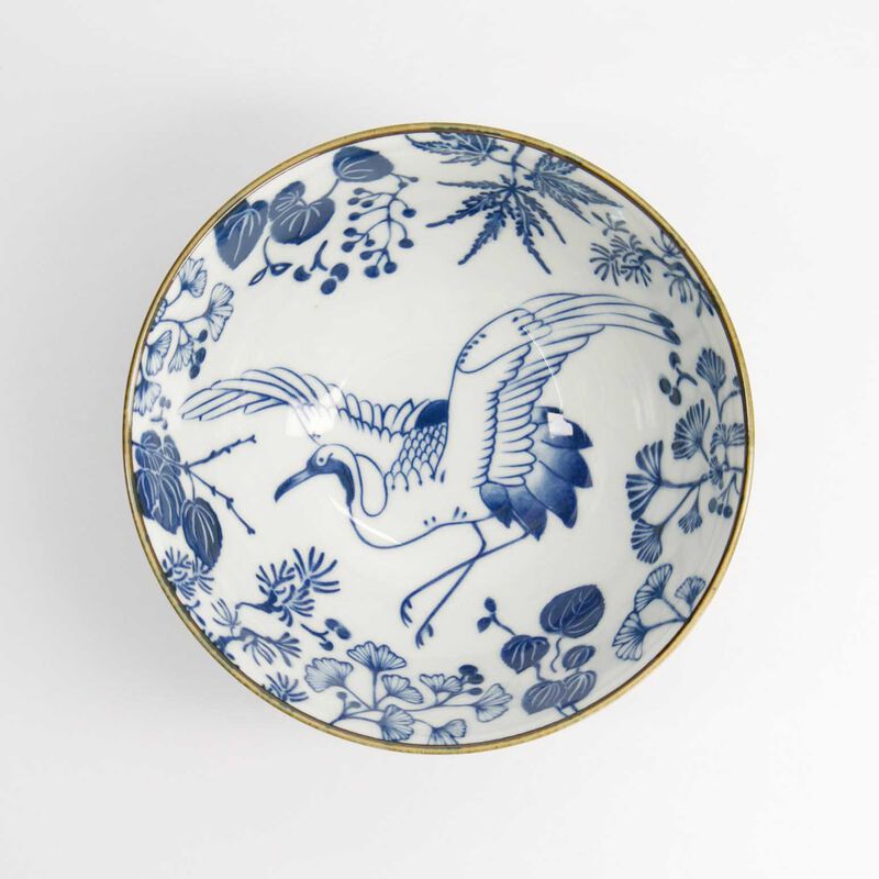 Tokyo Design Studio Flora Japonica Sori Bowl 18x9cm image number 1