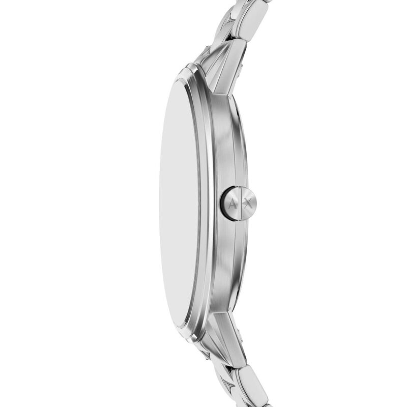Armani Exchange Three-Hand Stainless Steel Watch And Bracelet Set image number 2