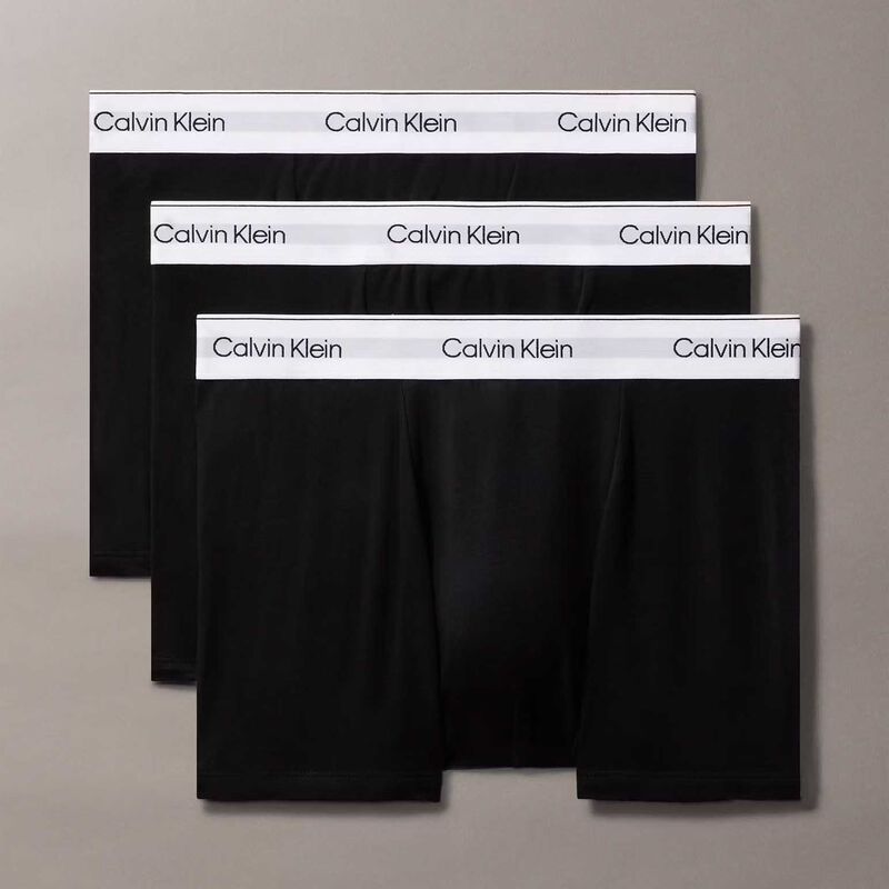 Calvin Klein Icon Cotton Stretch Relaxed Trunks - 3 Pack image number 1