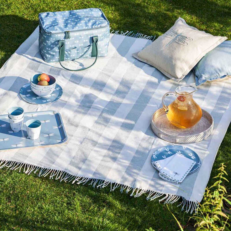 Sophie Allport Witham Stripe Picnic Blanket image number 1