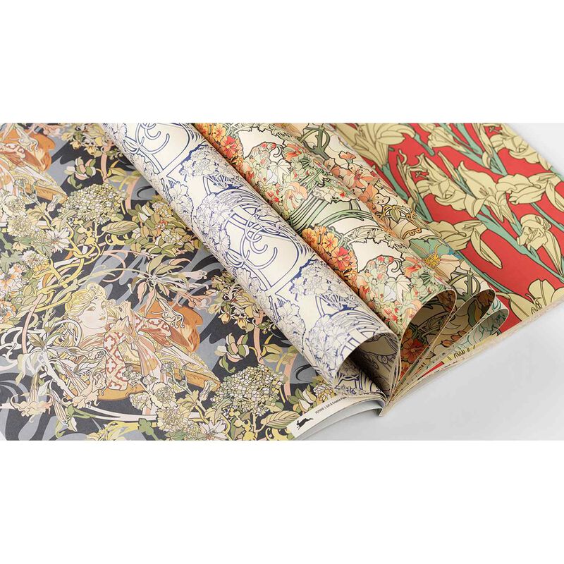 Alphonsa Mucha Gift & Creative Papers Book image number 3