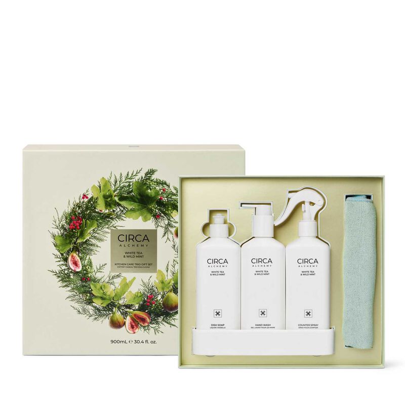 CIRCA White Tea & Wild Mint Kitchen Trio Gift Set 900ml image number 1