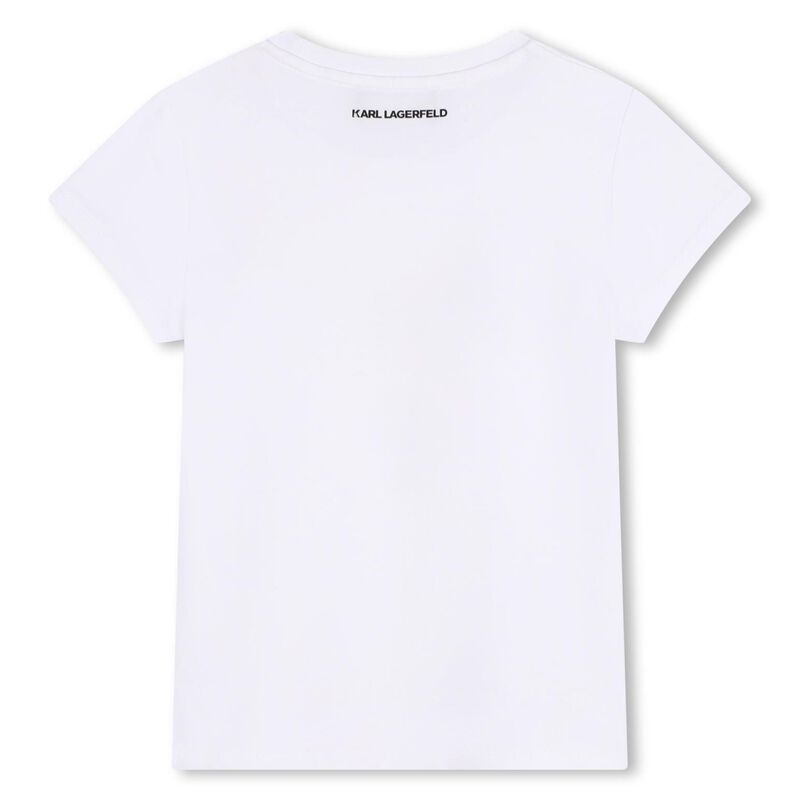 Karl Lagerfeld Graphic T-Shirt 6Y - 8Y image number 4