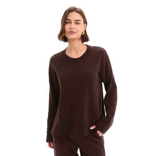 TIRELLI Textured Cuff Knit
