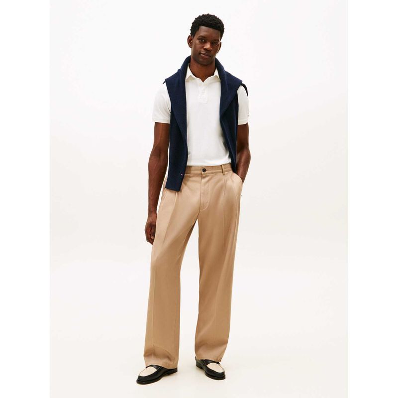 Tommy Hilfiger Hidden Placket Detail Reg Polo image number 3