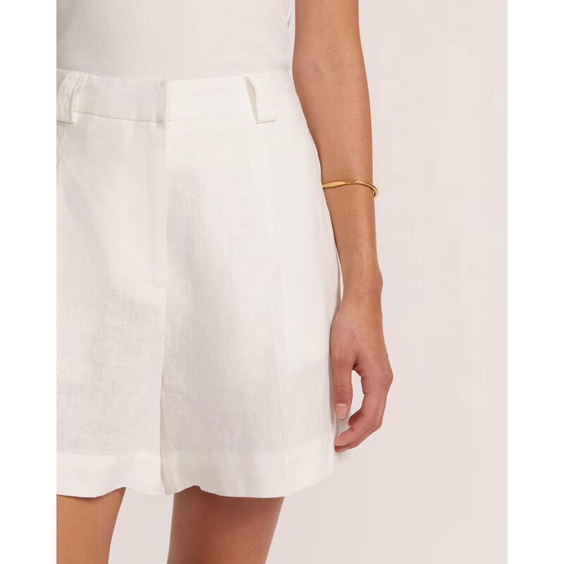 SABA Lila Linen Pleat Front Short image number 2