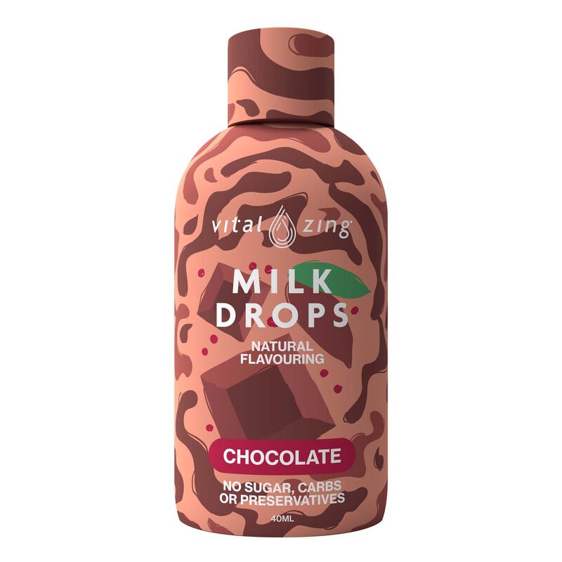 Vital Zing Milk Drops Chocolate 40ml image number 0