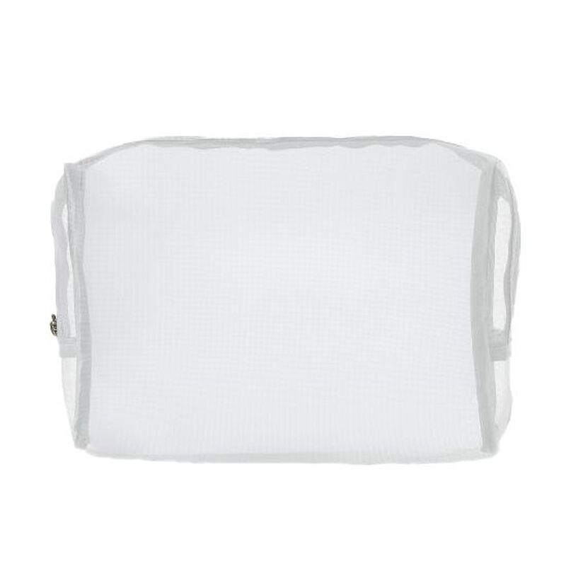 Citt&agrave; Mesh Wash Bag Grey L 24x6x16cmh image number 0