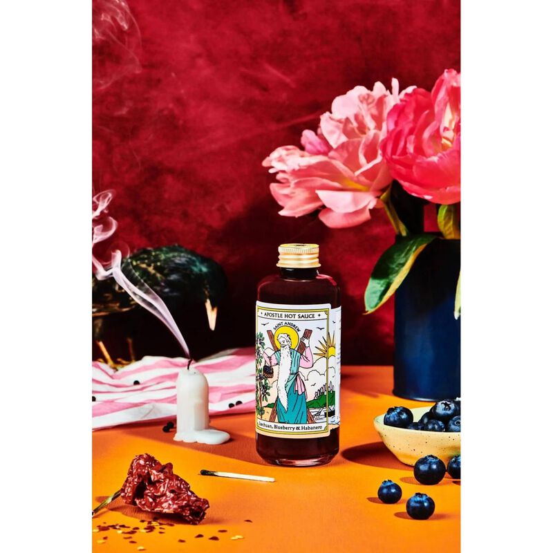 Apostle Saint Andrew - Szechuan, Blueberry & Habenero Hot Sauce 150ml image number 1