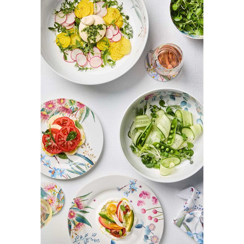 Maxwell & Williams RB Gardens Eucalyptus Bloom Rim Dinner Plate 27.5cm image number 1