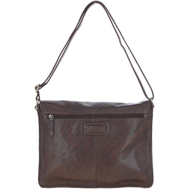 Ashwood Waxy Leather Messenger Bag image number 3