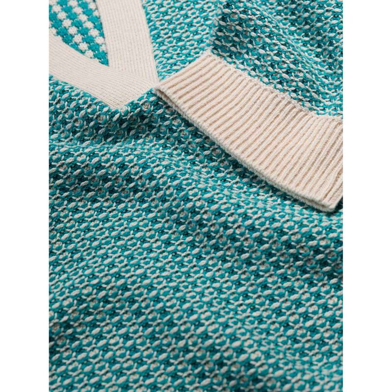 Seasalt Cornwall Reed Bunting Top Downwind Chalk Emulsion image number 3