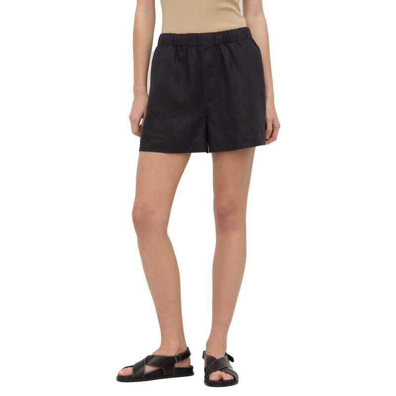 Assembly Label Everyday Linen Short Black image number 0