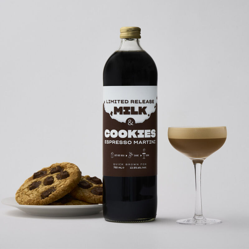 Quick Brown Fox Milk & Cookies Espresso Martini 750ml image number 1