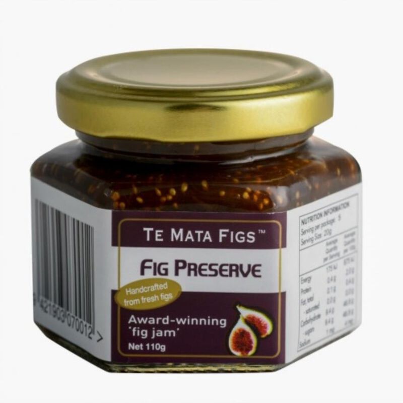 Te Mata Fig Preserve / Fig Jam -110g image number 0