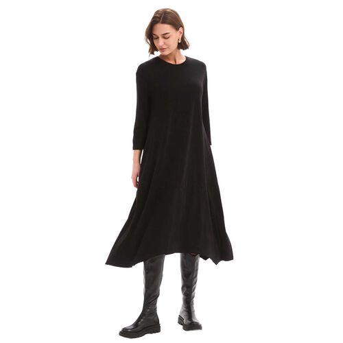 TIRELLI Overlay Panel Knit Dress