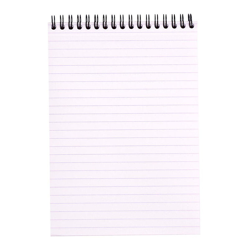 Rhodia Classic Notepad Spiral A5 lined Black image number 1