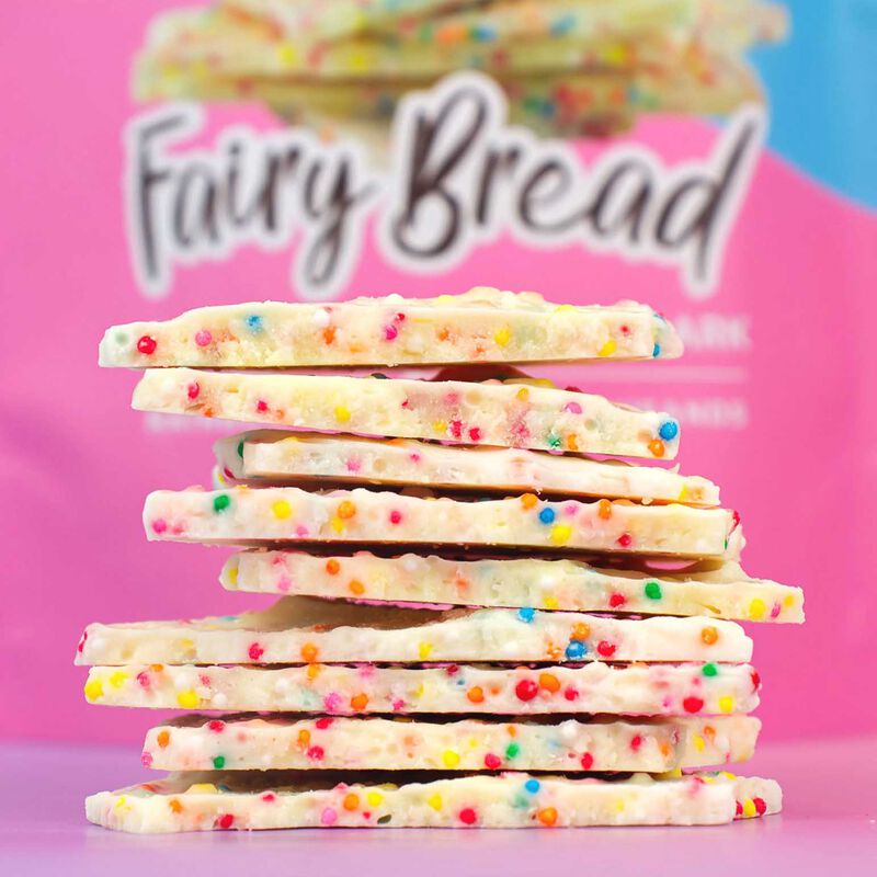 The Remarkable Chocolate Co Fairy Bread Bark 125g image number 1