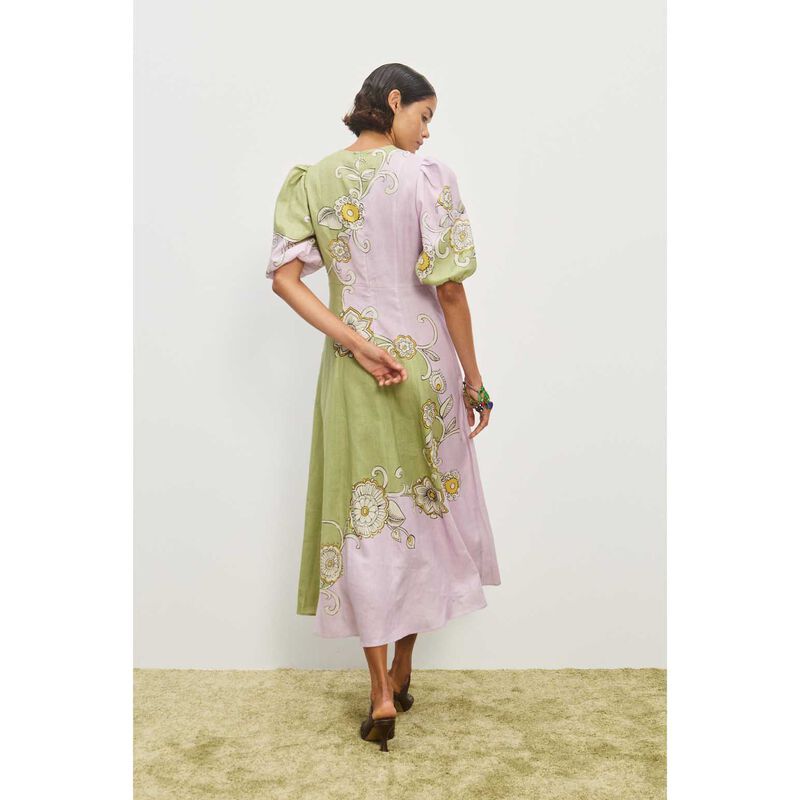 ALÉMAIS Sora Midi Dress image number 1