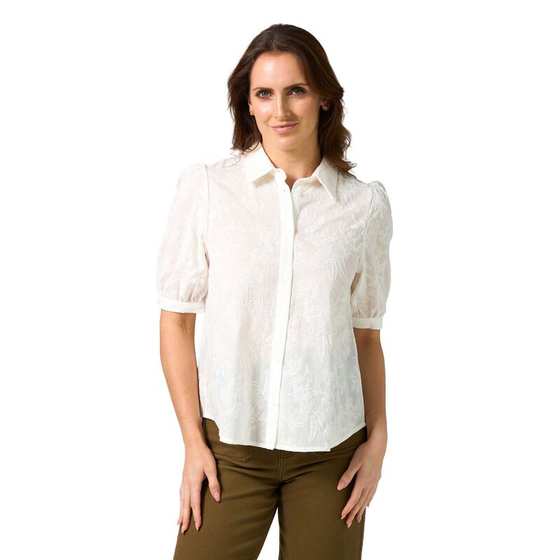 Stella + Gemma Evie Blouse White image number 0