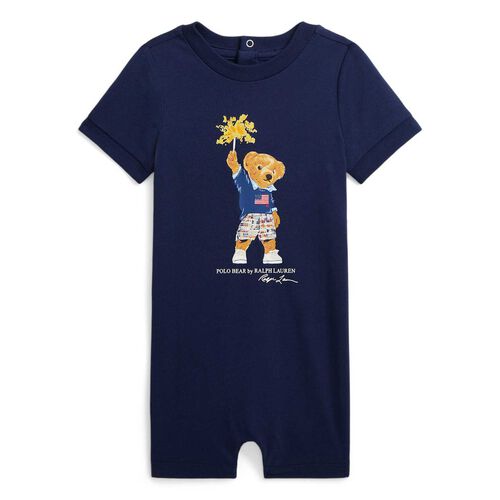 Polo Ralph Lauren Polo Bear Cotton Jersey Shortall 3M-24M