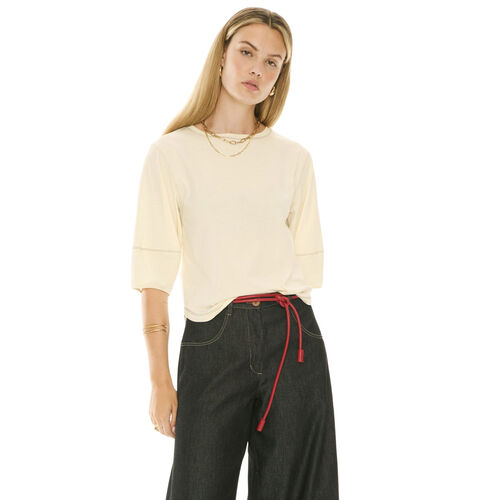 POL Harlyn Topstitch Tee