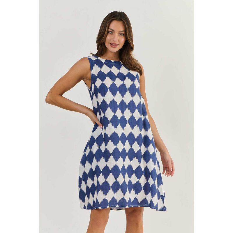 Naturals By O & J Harlequin Dress image number 3