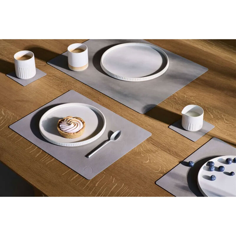 LIND DNA Tablemat Square Nupo - Anthracite image number 3