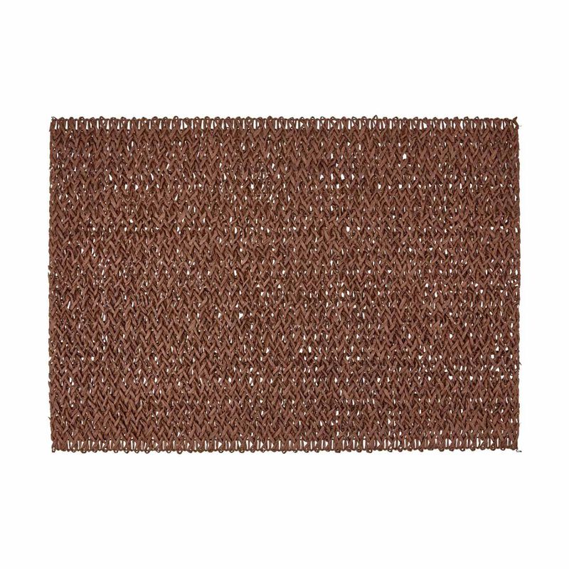 Maxwell & Williams Table Accents Woven Placemat 45x30cm Chocolate image number 0
