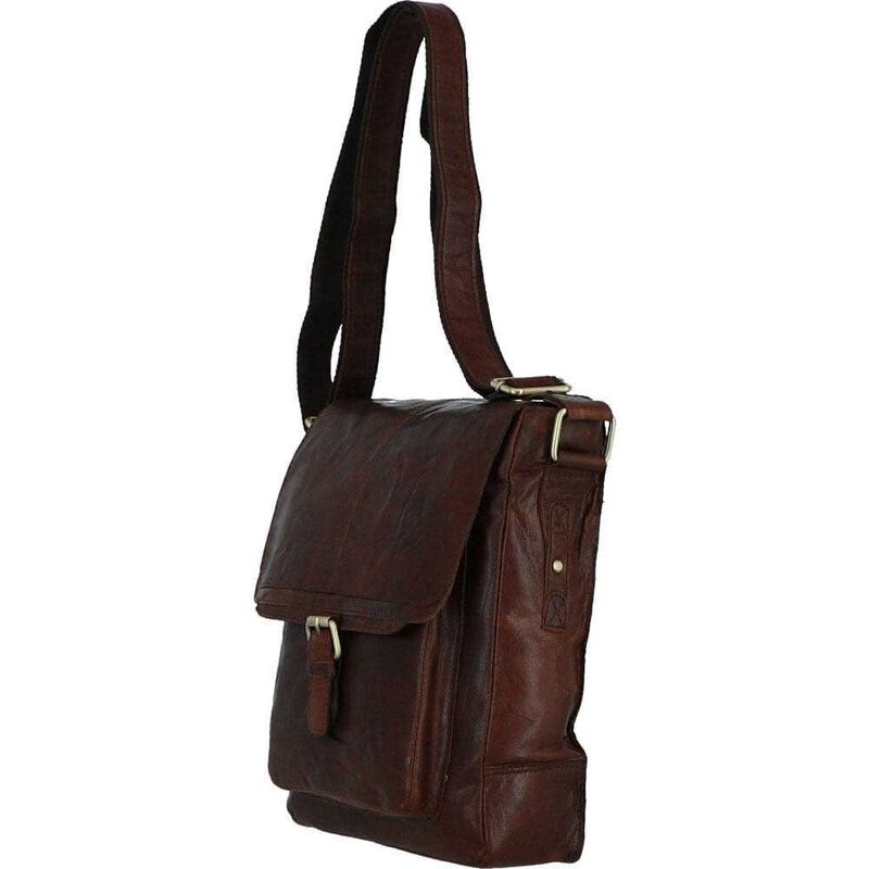 Ashwood Medium Vintage Wash Leather Travel Bag image number 1